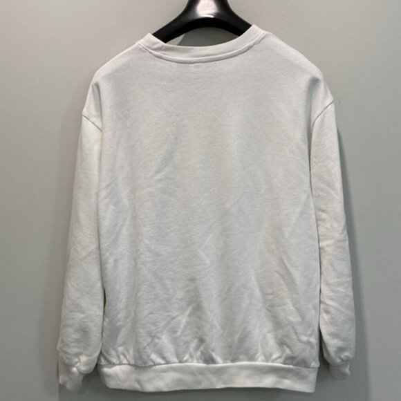 Levi's White Sweatshirt Into the Trees Fits Medium/large Oversized - Picture 6 of 10